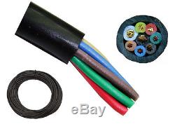 75' High Quality 8 Conductor Rotor Wire Antenna Rotator Cable Eight Wire