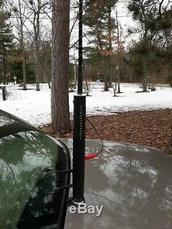 784P mobile antenna system 80 10 meters Ham Radio 325 watt on SSB coil & whips