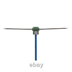 7-54MHz Dipole Antenna Shortwave Antenna V & Horizontal Antenna Outdoors Used