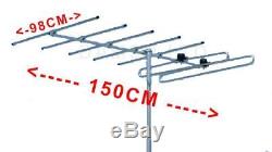 7 Element ZL7 Special 2m Yagi Base Antenna 144-146MHz