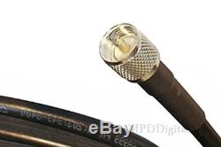 80ft Times Microwave LMR Coax RF Ham CB Base Beam Antenna Cable N male to PL-259