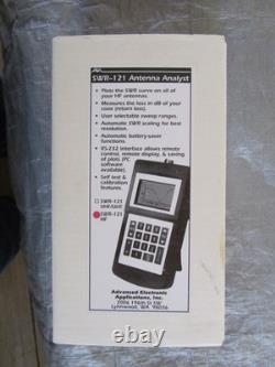 AEA SWR-121 Ham Radio HF Antenna SWR Analyzer With Box (excellent)