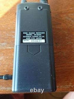 AOR AR8000 Wideband Communications Receiver Handheld Scanner Ham Radio