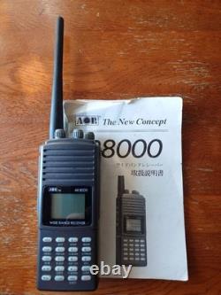 AOR AR8000 Wideband Communications Receiver Handheld Scanner Ham Radio