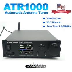 ATR-1000 1000W 1.8-30MHz Automatic Antenna Tuner For YAESU ICOM Kenwood