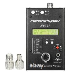 AW07A HF/VHF/UHF 160M 470Mhz Impedance SWR Antenna Analyzer Shortwave Ham Radio