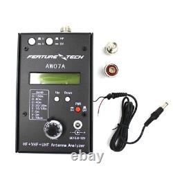 AW07A HF/VHF/UHF 160M 470Mhz Impedance SWR Antenna Analyzer Shortwave Ham Radio