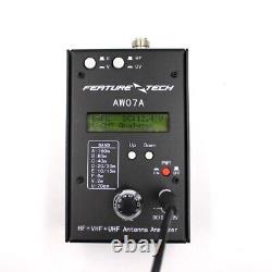 AW07A HF/VHF/UHF 160M 470Mhz Impedance SWR Antenna Analyzer Shortwave Ham Radio