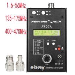 AW07A HF/VHF/UHF 160M 490Mhz Impedance SWR Antenna Analyzer Shortwave Ham Radio