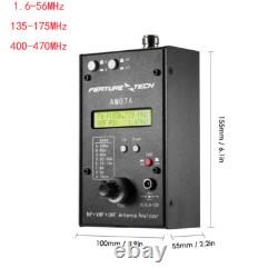 AW07A HF/VHF/UHF 160M 490Mhz Impedance SWR Antenna Analyzer Shortwave Ham Radio AW07A HF/VHF/UHF 160M 490Mhz Impedance SWR Antenna Analyzer Shortwave Ham Radio