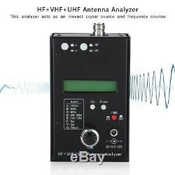 AW07A HF/VHF/UHF 160M Impedance SWR Antenna Analyzer For Ham Radio Hobbists DIY
