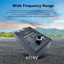 AW07A HF/VHF/UHF 3 Band 160M Impedance Antenna Analyzer For Ham Radio Hobbists