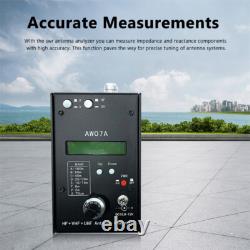 AW07A HF/VHF/UHF 3 Band 160M Impedance Antenna Analyzer For Ham Radio Hobbists
