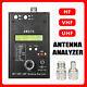 AW07A HF+VHF+UHF SWR Antenna Analyzer Tester Meter for Ham Radio Hobbyists Black