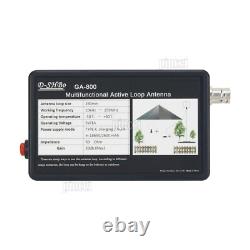 Active Loop Antenna Shortwave Antenna 10KHz-159MHz HF Antenna for Radio GA-800