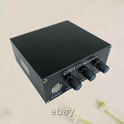 Aluminum Alloy QRM Eliminator X-Phase 1-30 MHz HF Bands Amplifier Black