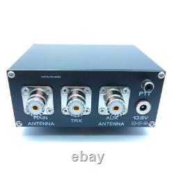 Aluminum Alloy QRM Eliminator X-Phase 1-30 MHz HF Bands Amplifier Black