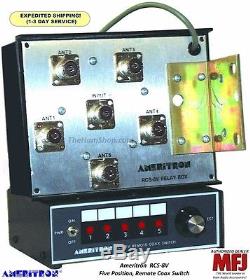 Ameritron RCS-8V, 5 Position Remote Antenna Switch, 5 kW To 30 MHz