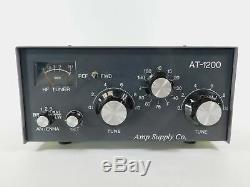 Amp Supply Co AT-1200 1.2KW PEP Ham Radio Antenna Tuner (works great) SN 2164