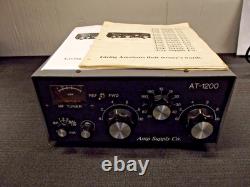 Amp Supply Co AT-1200 RF Antenna Tuner SWR Meter CB HAM Radio Up to 1200W