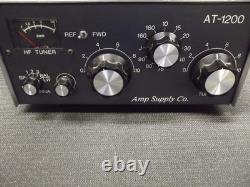 Amp Supply Co AT-1200 RF Antenna Tuner SWR Meter CB HAM Radio Up to 1200W