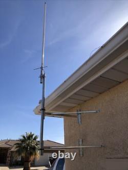 Antenna Standoff Wall Mounts. 2- 21Mounts to Accommodate Eaves with Gutters