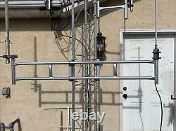 Antenna tower Dual antenna standoff mount 1.58 OD MOUNTING PIPE 15TALL