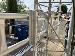 Antenna tower Dual antenna standoff mount 1.58 OD MOUNTING PIPE 15TALL