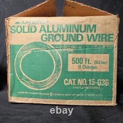 Archer Radio Shack 500 FT Solid Aluminum Ground Wire 8 Gauge HAM Radio Antenna