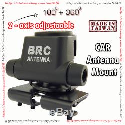 B200 Black Mount for CB HAM Radio car Mobile Antenna Trunk LID Hatchback door