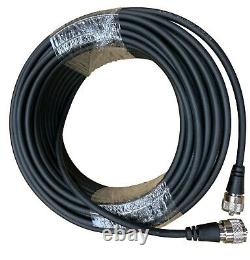 BRC HP-300 VHF/UHF Base Antenna 6.5 dB (VHF) /9.0 dB(UHF) and 75 Ft Coax Cable