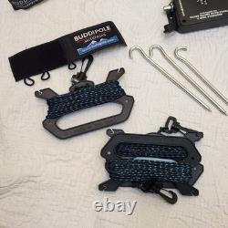 BUDDIPOLE Deluxe Package Long Version Whip Sleeves Ratio Switch Antenna Arm