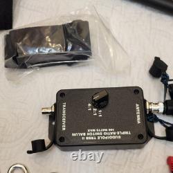 BUDDIPOLE Deluxe Package Long Version Whip Sleeves Ratio Switch Antenna Arm