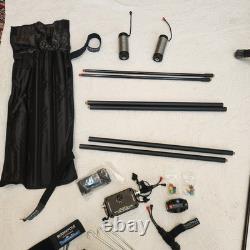 BUDDIPOLE Deluxe Package Long Version Whip Sleeves Ratio Switch Antenna Arm