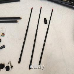 BUDDIPOLE Deluxe Package Long Version Whip Sleeves Ratio Switch Antenna Arm
