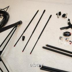 BUDDIPOLE Deluxe Package Long Version Whip Sleeves Ratio Switch Antenna Arm