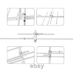 Band Yagi Antenna 2m 70cm VHF UHF Yagi High Gain Ham Radio Vertical Base Antenna