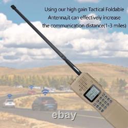 Baofeng Ar152 15w V/uhf Military Ham Two Way Radio & Case & Cable & 48cm Antenna