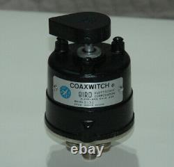 Bird 7431 Coax Switch Coaxwitch 7431 Antenna Selector Switch-4 positions