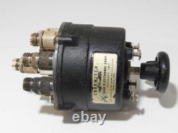 Bird 74 Coaxwitch Coaxial switch, 8 position capable, N or UHF, heavy duty. 1Kw