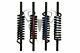 Black Widow 69 CB Ham Red Open Coil Antenna 15,000 Watt & Colored Resonator