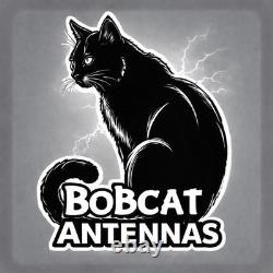 Bobcat TigerTailT 11m Base Station Kit Half-Wave Vertical CB Base Antenna