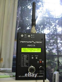 CFSZ DIY AW07A HF/VHF/UHF 160M Impedance SWR Antenna Analyzer For Ham Radio