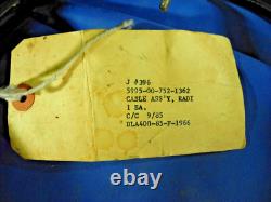 CG-692/U B&W Cable Assembly 5995-00-752-1362 RG213 Ham Radio Antenna POTA (NOS)