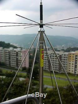 COMET DS-150S DISCONE HI QUALITYSCANNER HAM ANTENNA WithCOAX US DEALER LOW $$
