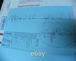 Cb Base Antenna Good For 11 Or 10 Meters 18ft 5.75 Dbd 2000 Watts