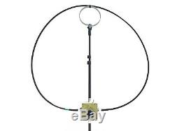 Chameleon Antenna Portable Magnetic HF (10 80M) Loop Antenna, 10W CW, 25W SSB