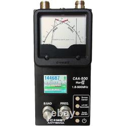 Comet CAA-500 Mark II Antenna Analyzer 1.8-500MHz SWR Sweep Ham Radio