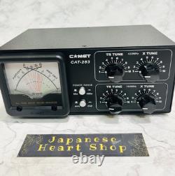 Comet CAT-283 Antenna Coupler/Tuner (144/430MHz) High-Power Cross-Needle SWR