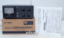 Comet CAT-283 Antenna Tuner 1.8-60MHz 120W Cross Meter HF 6m Ham Radio Station